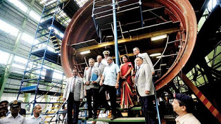 Manohar Parrikar inaugurates second submarine assembly workshop in Mazgaon Manohar Parrikar inaugurates second submarine assembly workshop in Mazgaon