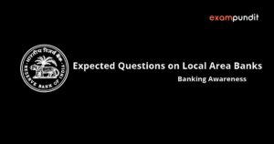 Expected Questions on Local Area Banks